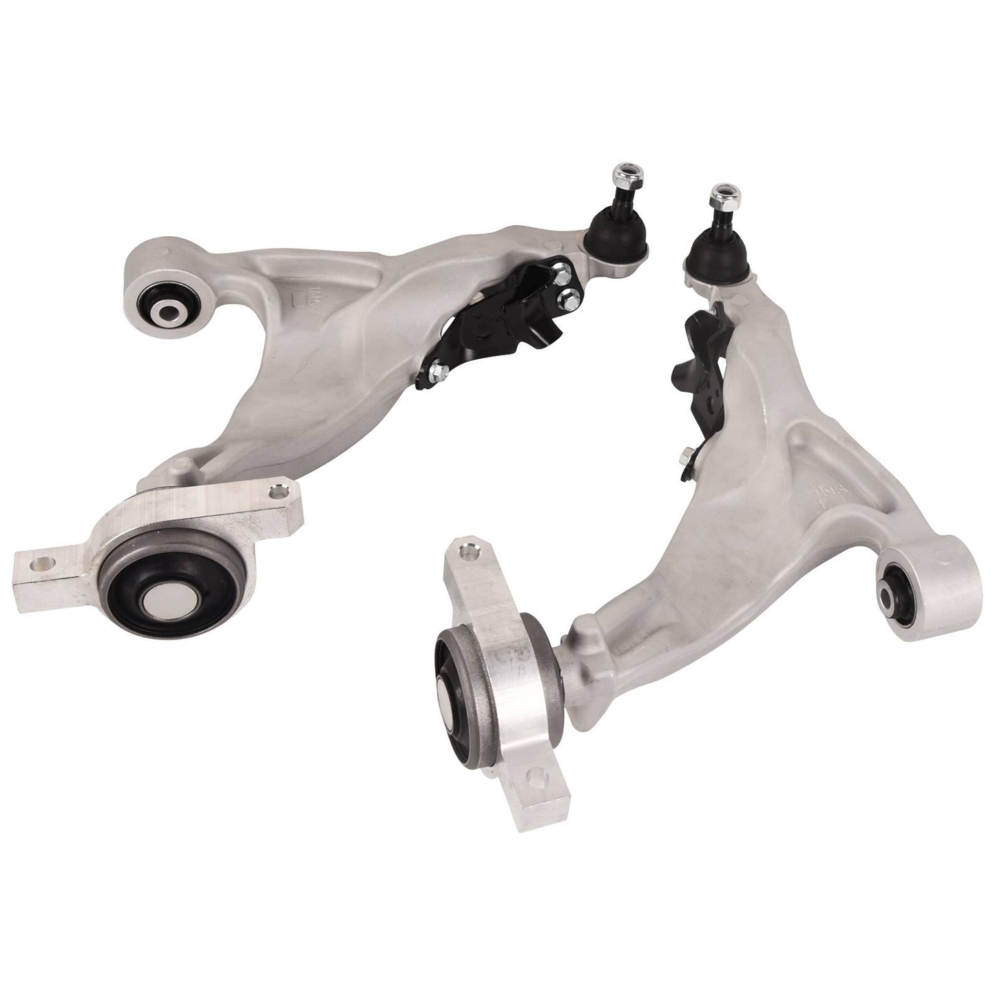 Front LH & RH Lower Control Arm compatible with Infiniti Q70 2014-2019 M37 M56 2011-2013 RWD