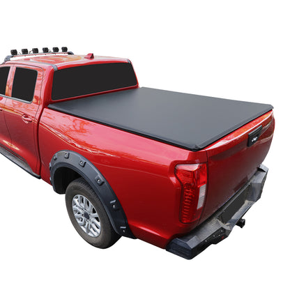 6.4ft Bed Tonneau Cover compatible with 2002-18 Dodge Ram 1500 03-24 2500 3500 Soft Roll-up