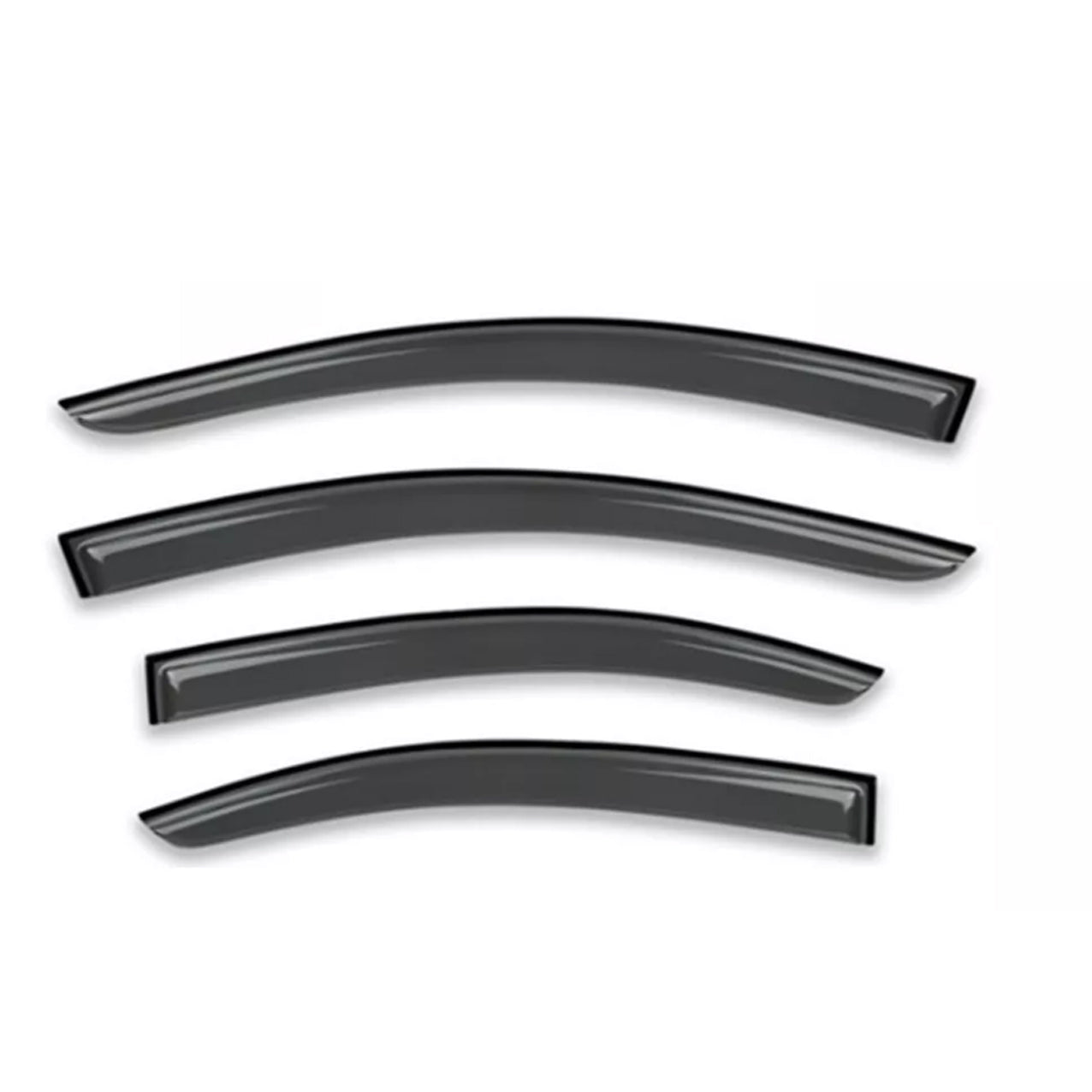 4Pcs Window Deflector Window Visor compatible with 2012 - 2020 Chevrolet Sonic Sedan