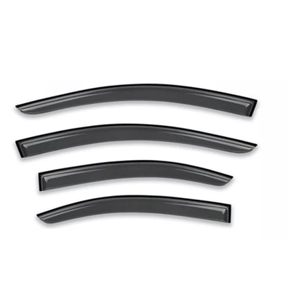 4Pcs Window Deflector Window Visor compatible with 2012 - 2020 Chevrolet Sonic Sedan