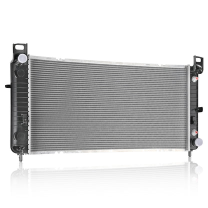 34'' Radiator compatible with Chevy Silverado 1500 GMC Yukon Cadillac Escalade 4.8 5.3L 6.0L 2423