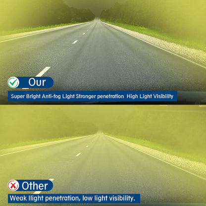 Fog Light compatible with 2016-2022 Toyota Tacoma W/ Bulbs,w/ Switch&Wiring