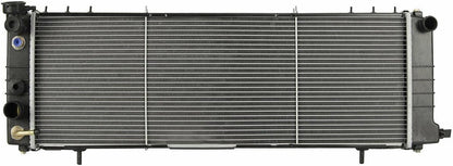 Aluminum Radiator | Compatible with Jeep WRANGLER 3.8 V6,2007-2009 | 22mm Core Thickness | Replaces CU2957