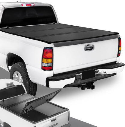 Truck Bed Soft Roll-Up Tonneau Cover Compatible with 19-25 Silverado Sierra 1500 5.75Ft Fleetside/Styleside Bed