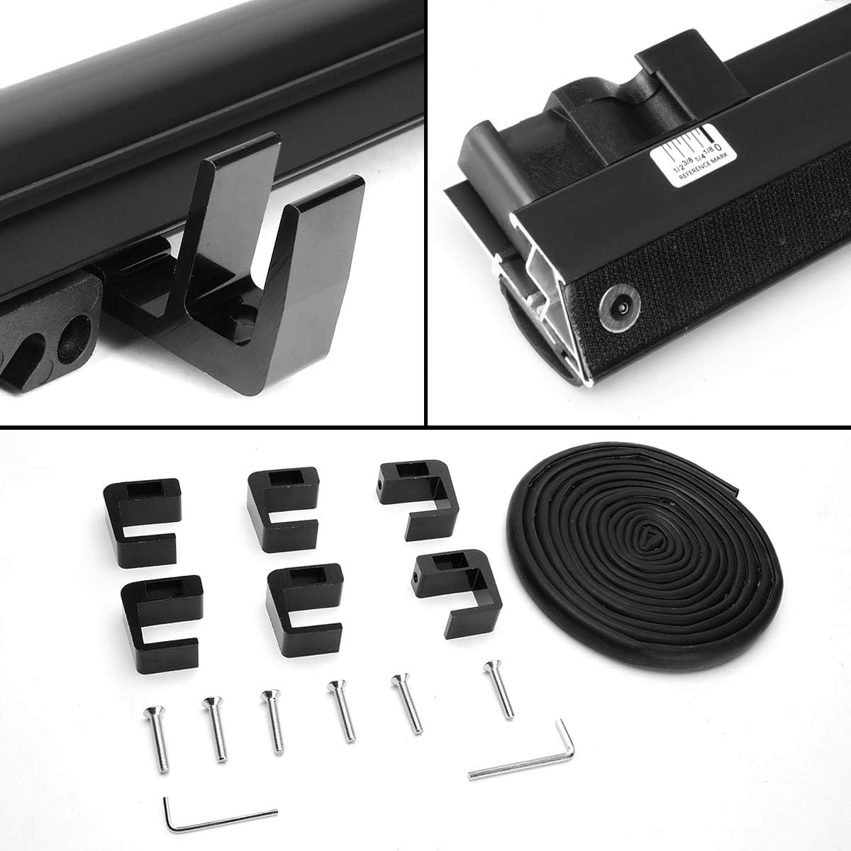 Truck Bed Soft Roll-Up Tonneau Cover Compatible with 19-25 Silverado Sierra 1500 5.75Ft Fleetside/Styleside Bed