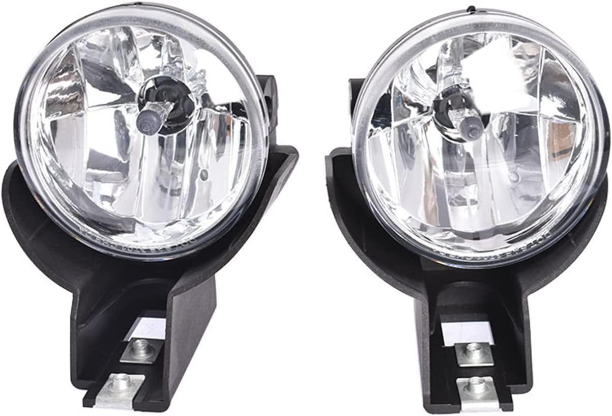 2-Pack Fog Lights with Bulbs Replacement compatible with Dakota 1997-2000 Replacement for Durango 1998-2000 CH2592104 CH2593104