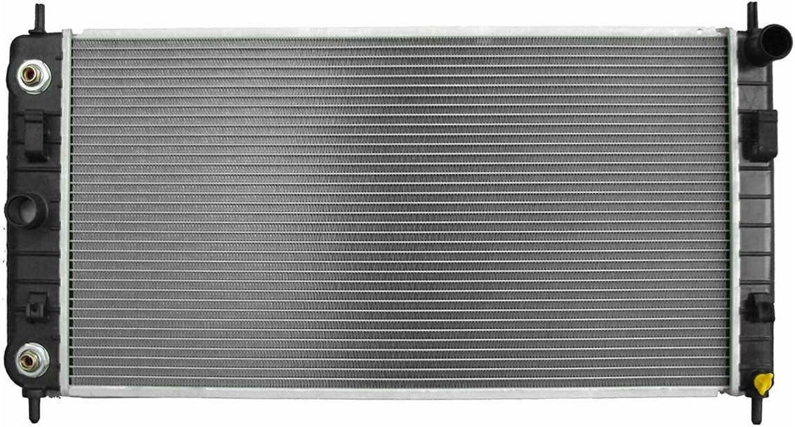 Aluminum Radiator | Compatible with Jeep WRANGLER 3.8 V6,2007-2009 | 22mm Core Thickness | Replaces CU2957