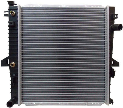 Aluminum Radiator | Compatible with Jeep WRANGLER 3.8 V6,2007-2009 | 22mm Core Thickness | Replaces CU2957