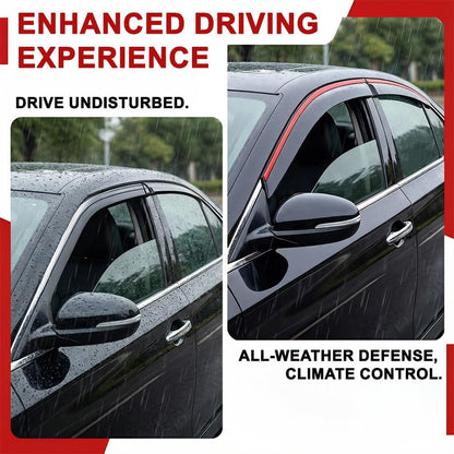 4pc Set Rain Guards fits for 2009 2010 2011 2012 2013 Toyota Corolla Window Visor Deflector