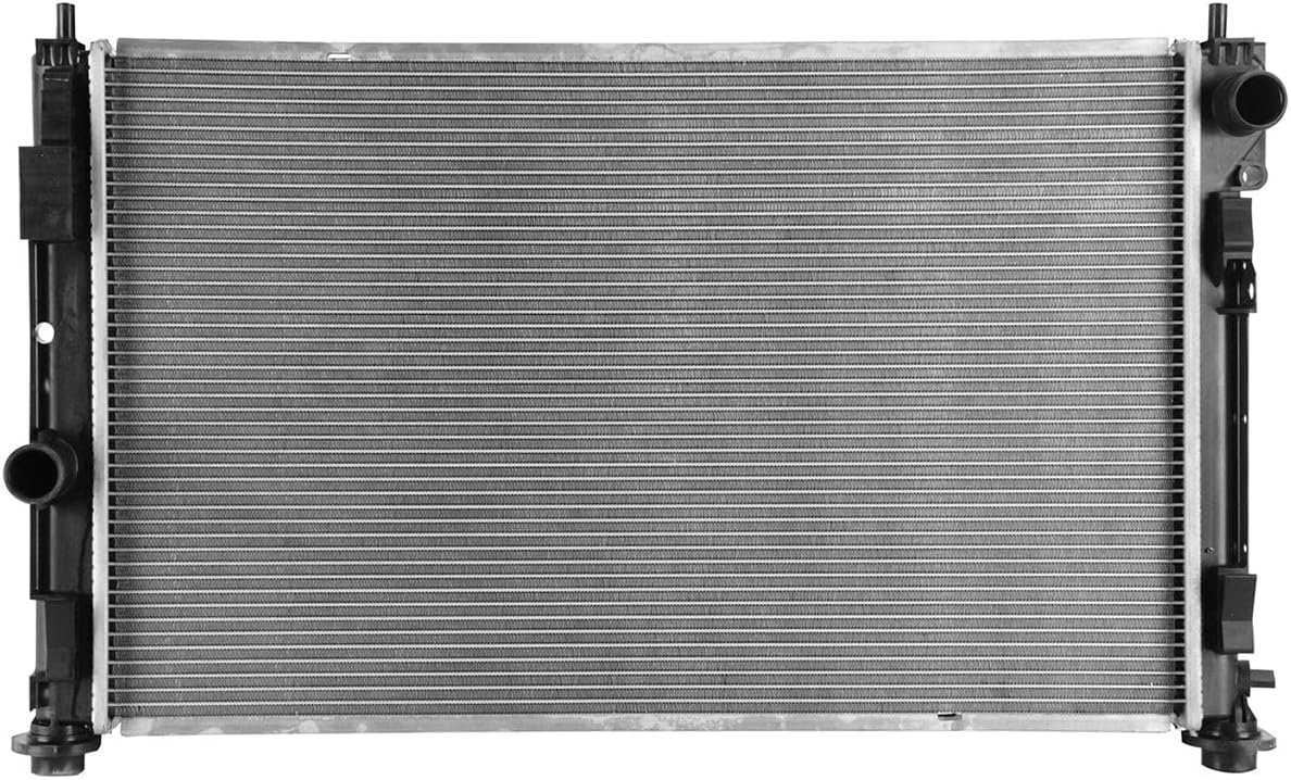 Aluminum Radiator | Compatible with Jeep WRANGLER 3.8 V6,2007-2009 | 22mm Core Thickness | Replaces CU2957