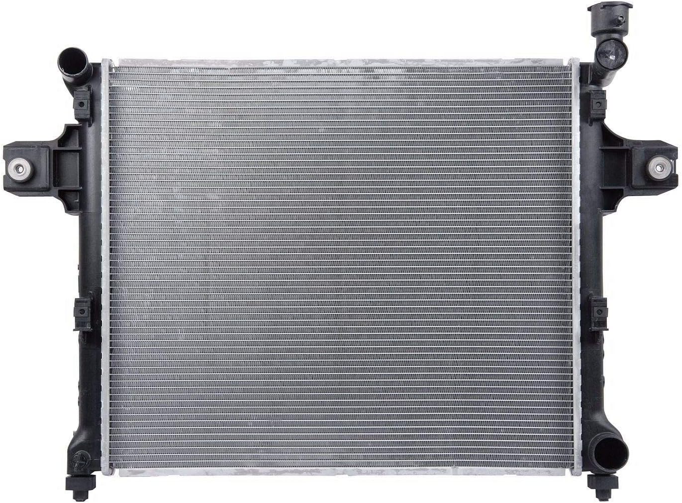 Aluminum Radiator | Compatible with Jeep WRANGLER 3.8 V6,2007-2009 | 22mm Core Thickness | Replaces CU2957