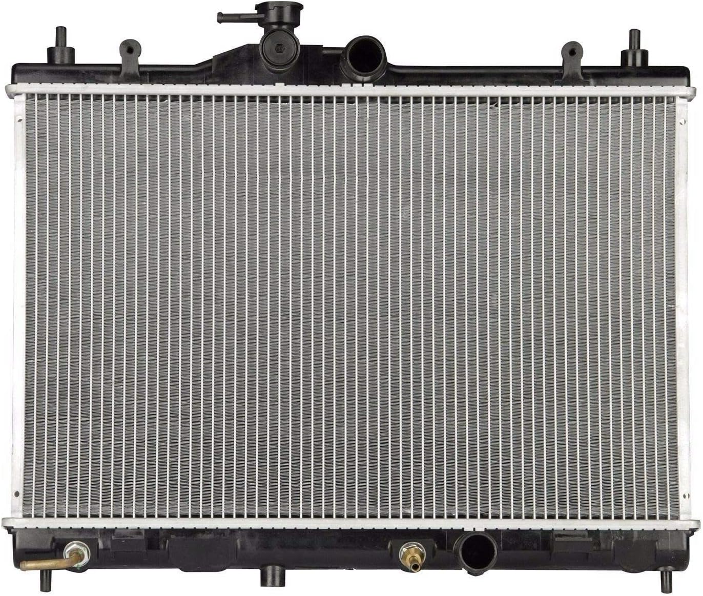 Aluminum Radiator | Compatible with Jeep WRANGLER 3.8 V6,2007-2009 | 22mm Core Thickness | Replaces CU2957