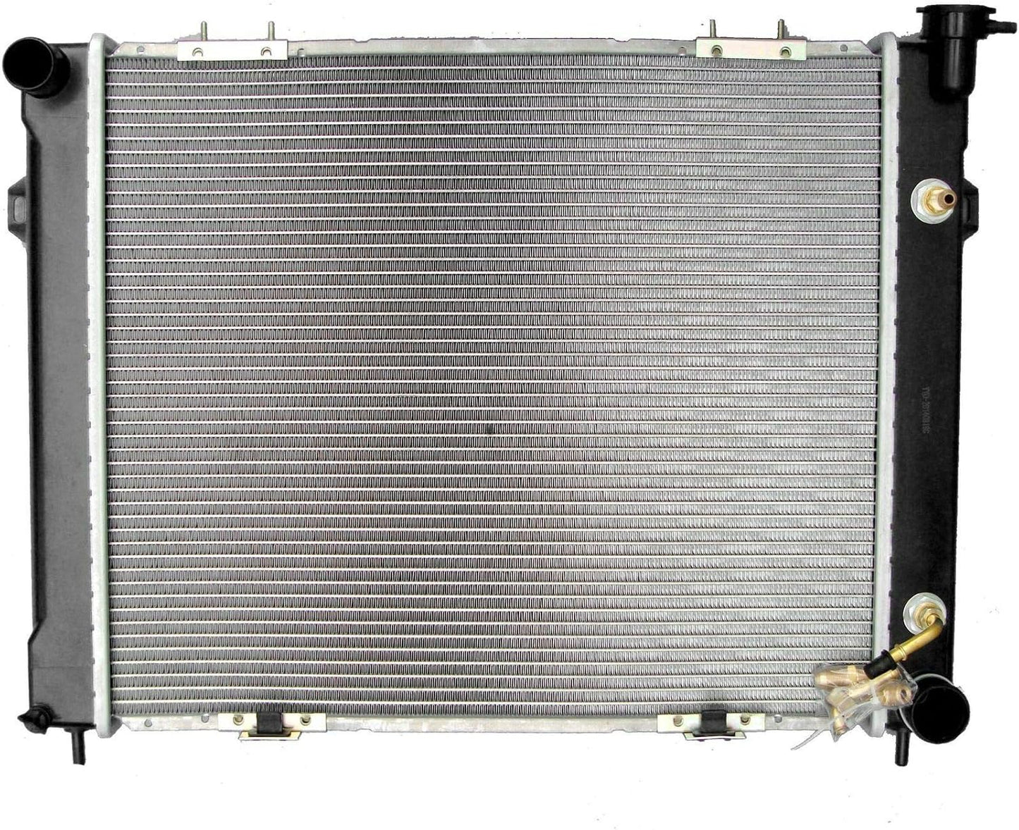 Aluminum Radiator | Compatible with Jeep WRANGLER 3.8 V6,2007-2009 | 22mm Core Thickness | Replaces CU2957