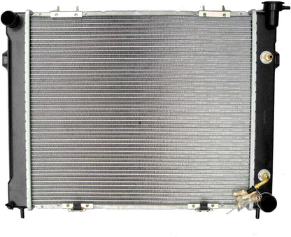 Aluminum Radiator | Compatible with Jeep WRANGLER 3.8 V6,2007-2009 | 22mm Core Thickness | Replaces CU2957