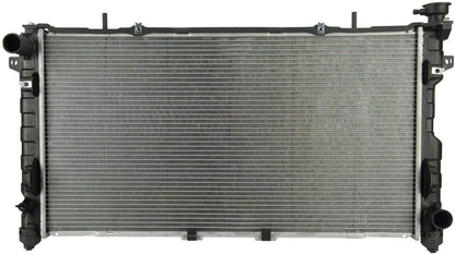 Aluminum Radiator | Compatible with Jeep WRANGLER 3.8 V6,2007-2009 | 22mm Core Thickness | Replaces CU2957