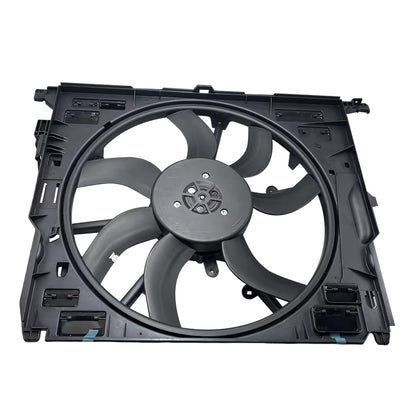 Radiator Cooling Fan Assembly compatible with BMW 528I 2009-2011 BMW 530I 2009-2013 Electric