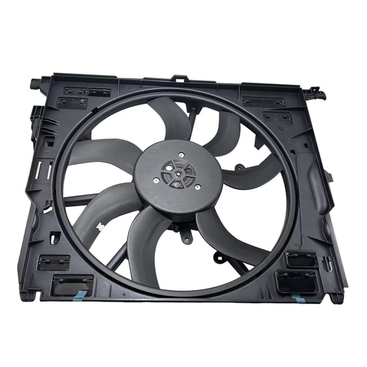 Radiator Cooling Fan Assembly compatible with BMW 528I 2009-2011 BMW 530I 2009-2013 Electric