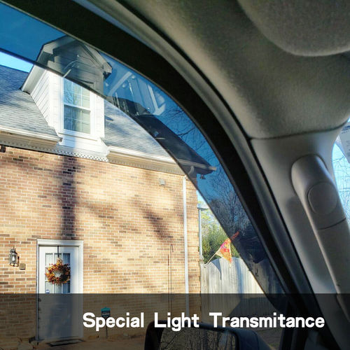 4pcs Window Visors compatible with 2004-2008 Acura TL 4D/4Dr Sedan Sun Rain Guard Vent Shade