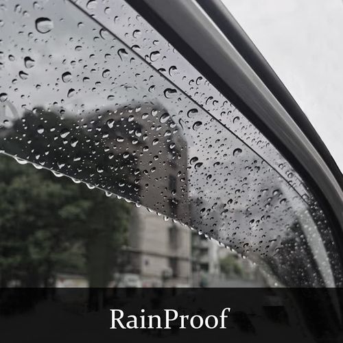 4pcs Window Visors compatible with 2004-2008 Acura TL 4D/4Dr Sedan Sun Rain Guard Vent Shade