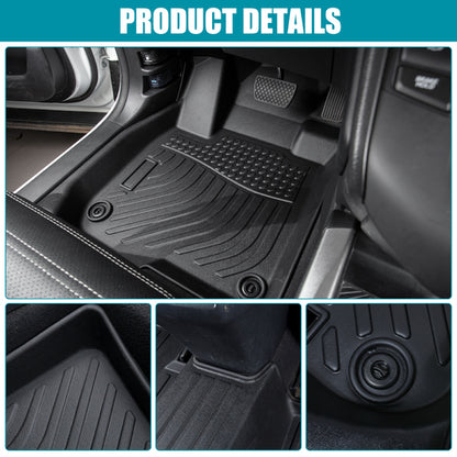 Floor Liner Floor Mats compatible with 2017-2022 GMC Acadia / Acadia Denali