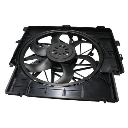 Radiator Cooling Fan Assembly compatible with BMW X3 X4 L4 2.0L New Engine