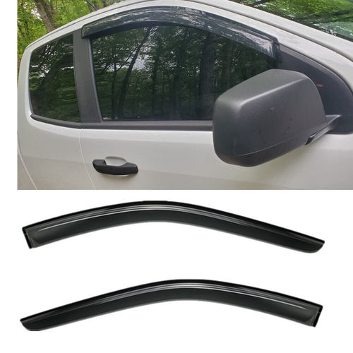 2Pcs Window Wind Deflector visors compatible with 2015-2022 Chevrolet Colorado & GMC Canyon