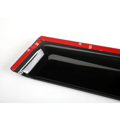 4pcs Window Visors compatible with 2004-2008 Acura TL 4D/4Dr Sedan Sun Rain Guard Vent Shade