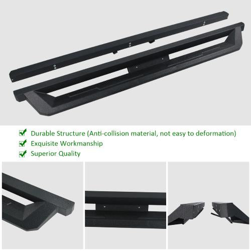 Running Boards compatible with 19-23 Silverado/Sierra 1500 Double Cab 20-24 2500HD 3500HD