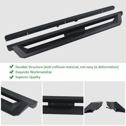 Running Boards compatible with 19-23 Silverado/Sierra 1500 Double Cab 20-24 2500HD 3500HD