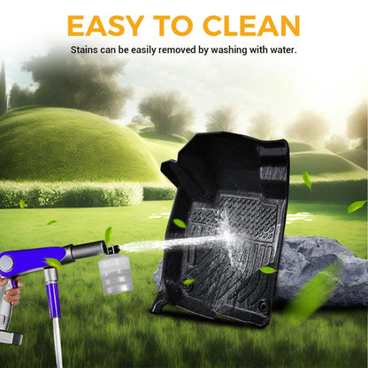 All Weather 3D Floor Mats compatible with 2020 2021 2022 2023 Ford Explorer TPE 4PCS Liners