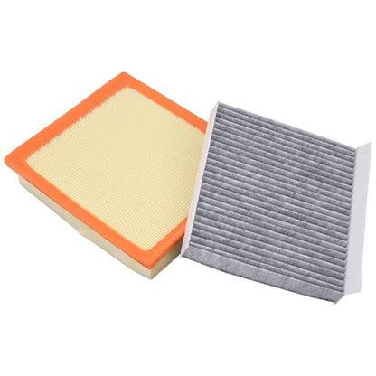 Engine & Cabin Air Filter Set compatible with Toyota Sienna 2011-2020 Lexus ES350 2012-2019